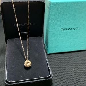 Tiffany Twist Knot Pendant